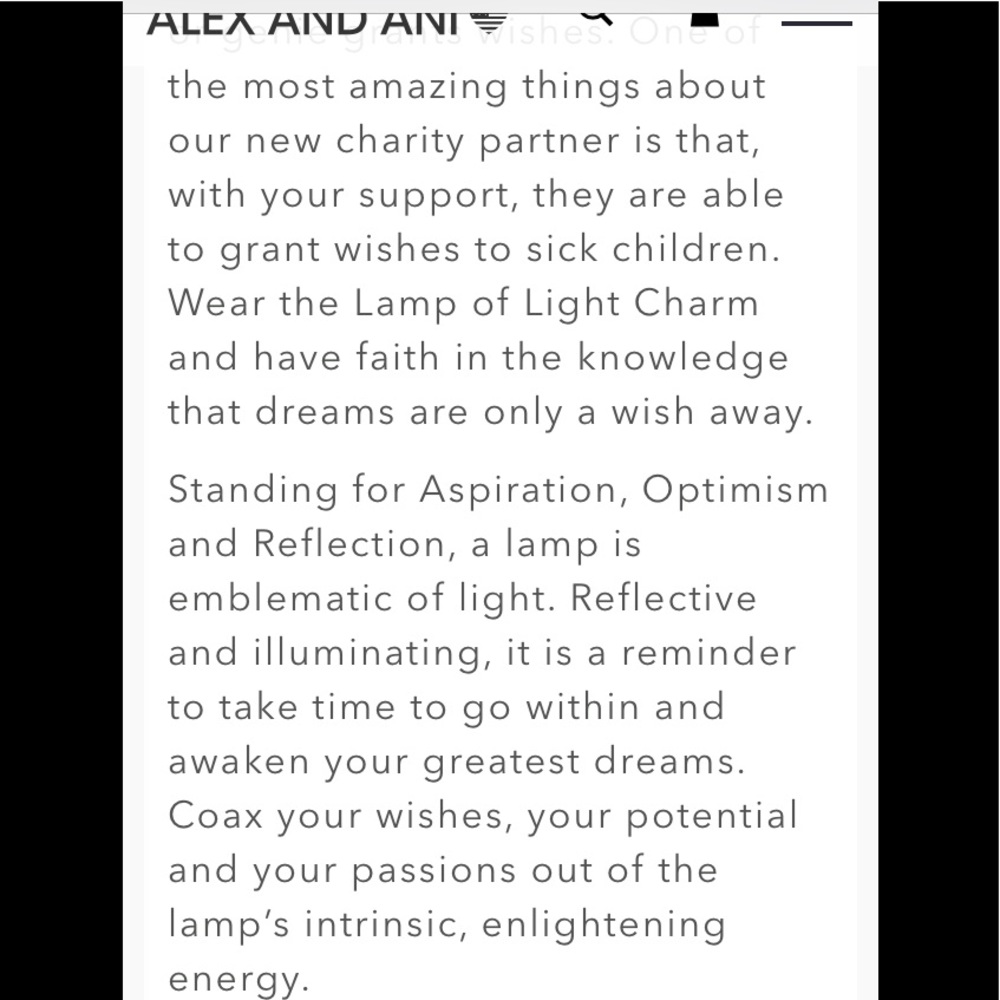 Alex and Ani Silver Lamp of Light Bangle - Picture 8 of 8